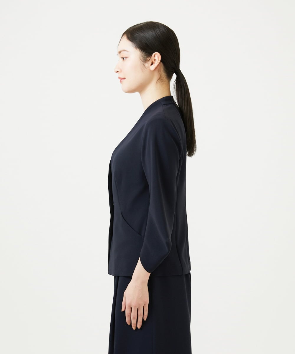 GBJGF70540 Sybilla(シビラ) 【再入荷】スリットスリーブジャケット ブラック