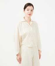 GBJHD04360 Sybilla(シビラ) ドルマンスリーブクロップドブラウス アイボリー