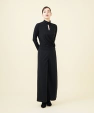 GBKAA61230 Sybilla(シビラ) ハイネックカシュクールカットソー ブラック