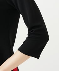GBKAD02230 Sybilla(シビラ) ワイドボートネックカットソー ブラック