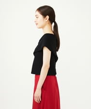 GBKAD03330 Sybilla(シビラ) ワイドカラーVネックカットソー ブラック