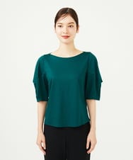 GBKAD06200 Sybilla(シビラ) ジオメトリックスリーブカットソー グリーン