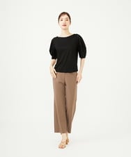 GBKAD06200 Sybilla(シビラ) ジオメトリックスリーブカットソー ブラック