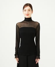 GBKAD07300 Sybilla(シビラ) シルクチュールシアータートル ブラック
