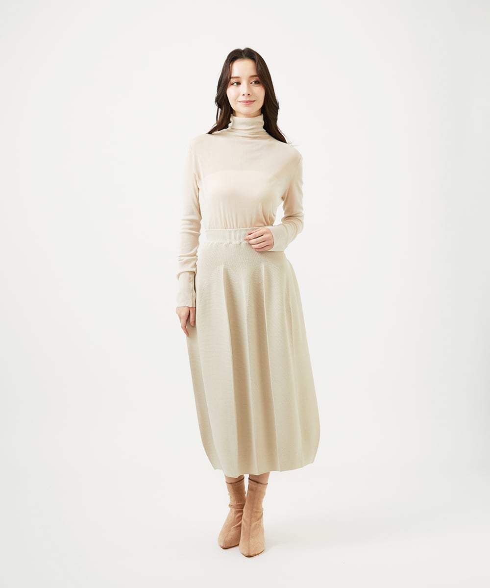 GBKAF07300 Sybilla(シビラ) シルクチュールシアータートル ベージュ