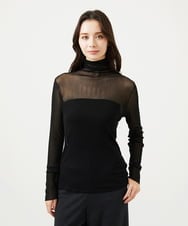 GBKAF07300 Sybilla(シビラ) シルクチュールシアータートル ブラック