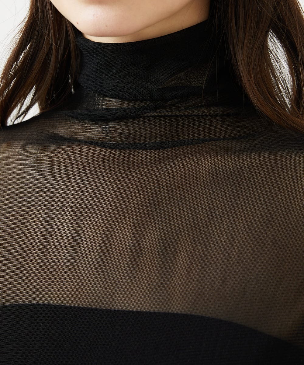 GBKAF07300 Sybilla(シビラ) シルクチュールシアータートル ブラック