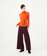 GBKAG21180 Sybilla(シビラ) カラーボウタイカットソー オレンジ