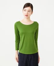 GBKAG31160 Sybilla(シビラ) Skinea ラウンドネックカットソー グリーン