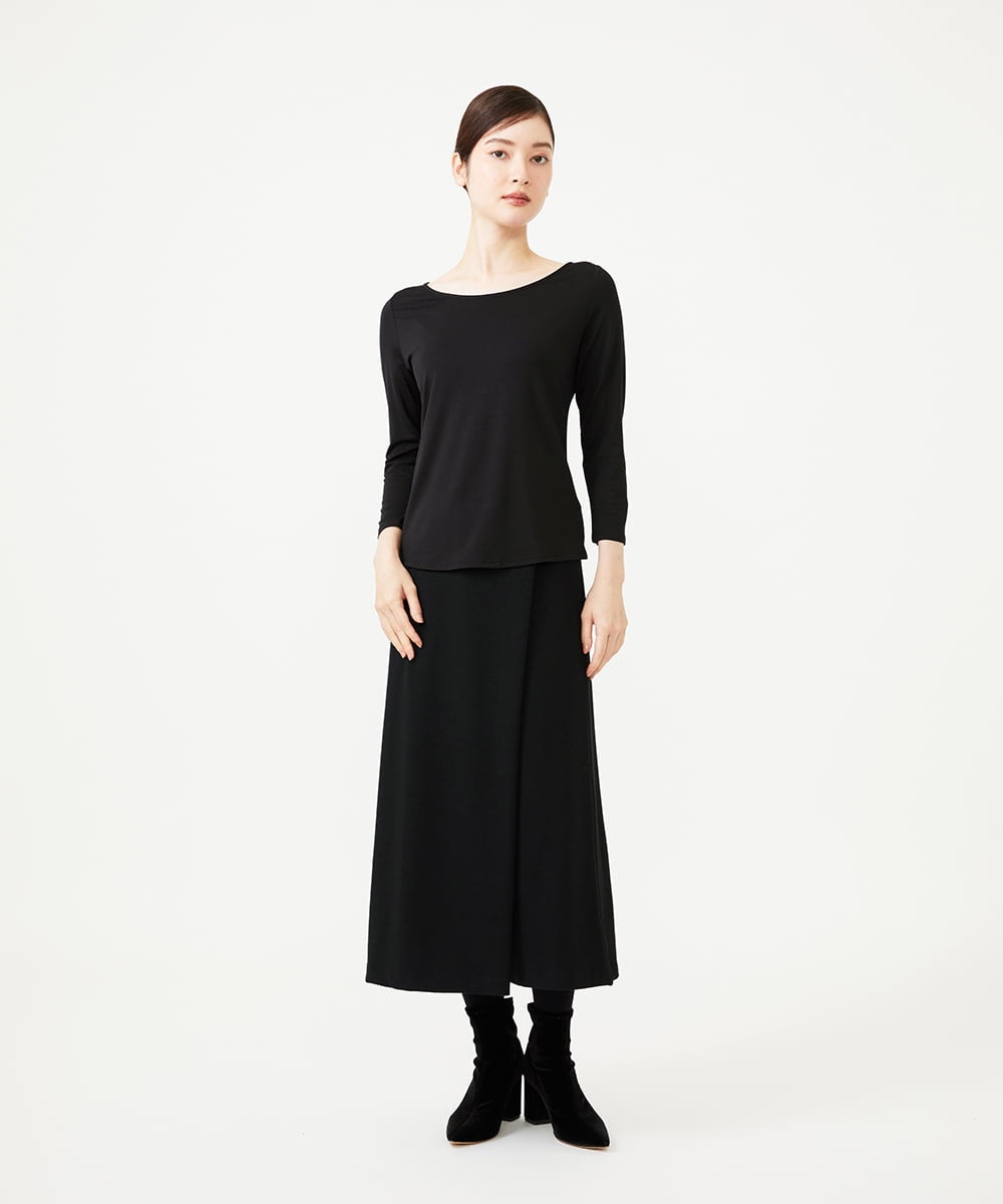 GBKAG31160 Sybilla(シビラ) Skinea ラウンドネックカットソー ブラック