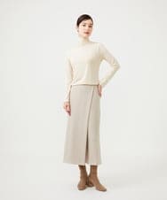 GBKAG32170 Sybilla(シビラ) Skinea タートルネックカットソー ライトベージュ