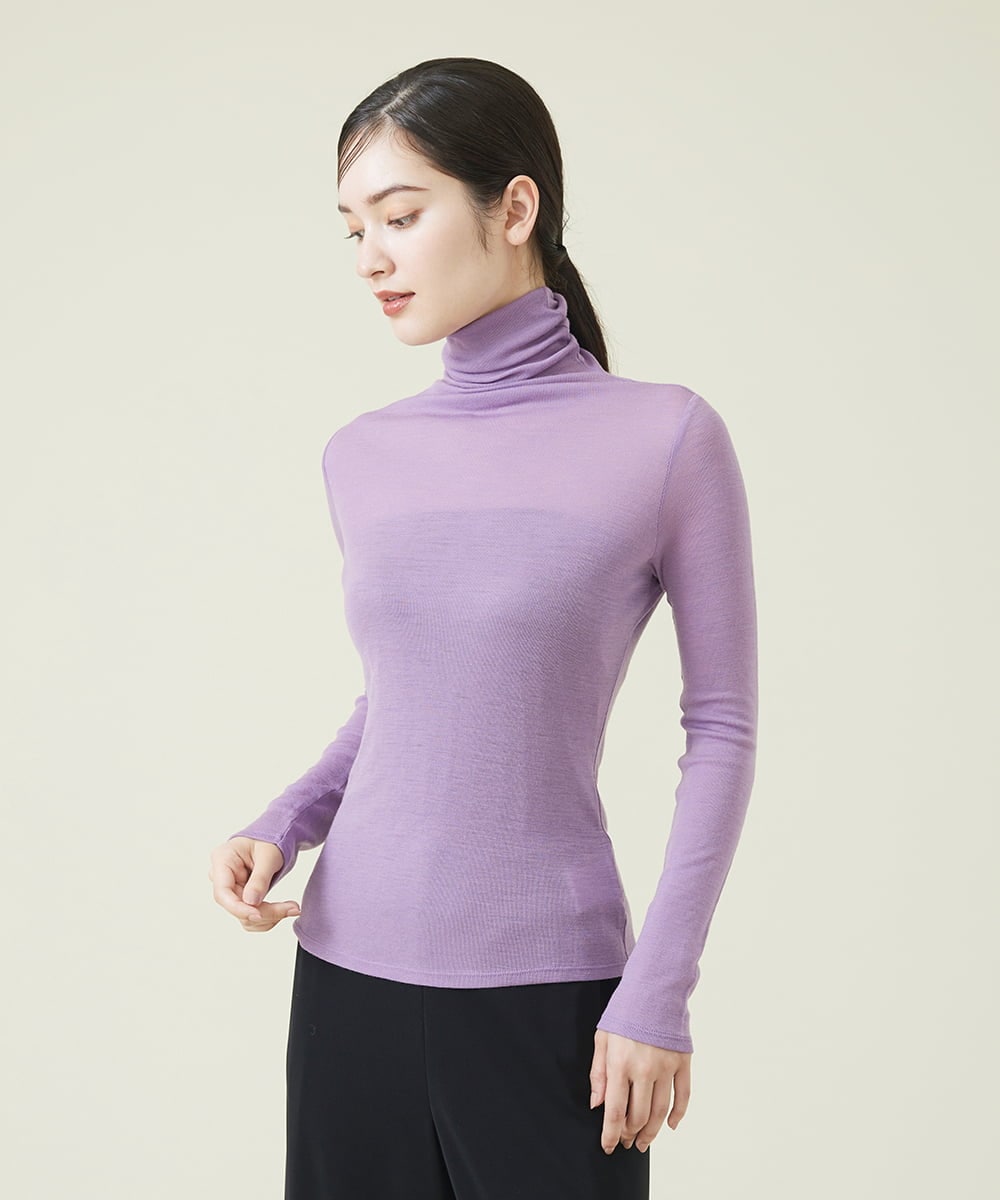 ハイネックウールカットソー(カットソー・Tシャツ) | Sybilla(シビラ ...