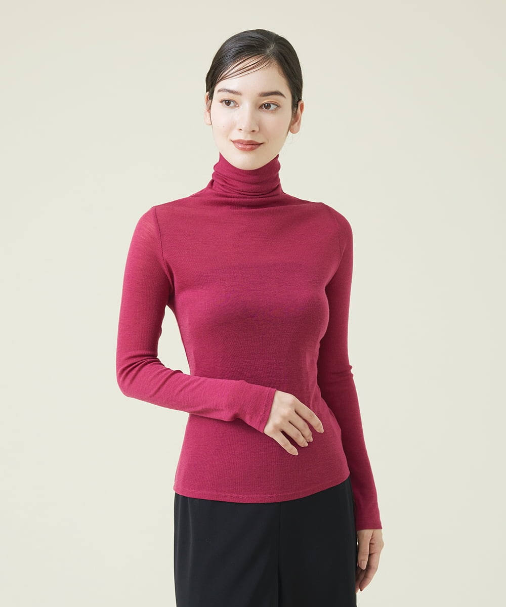 ハイネックウールカットソー(カットソー・Tシャツ) | Sybilla(シビラ ...