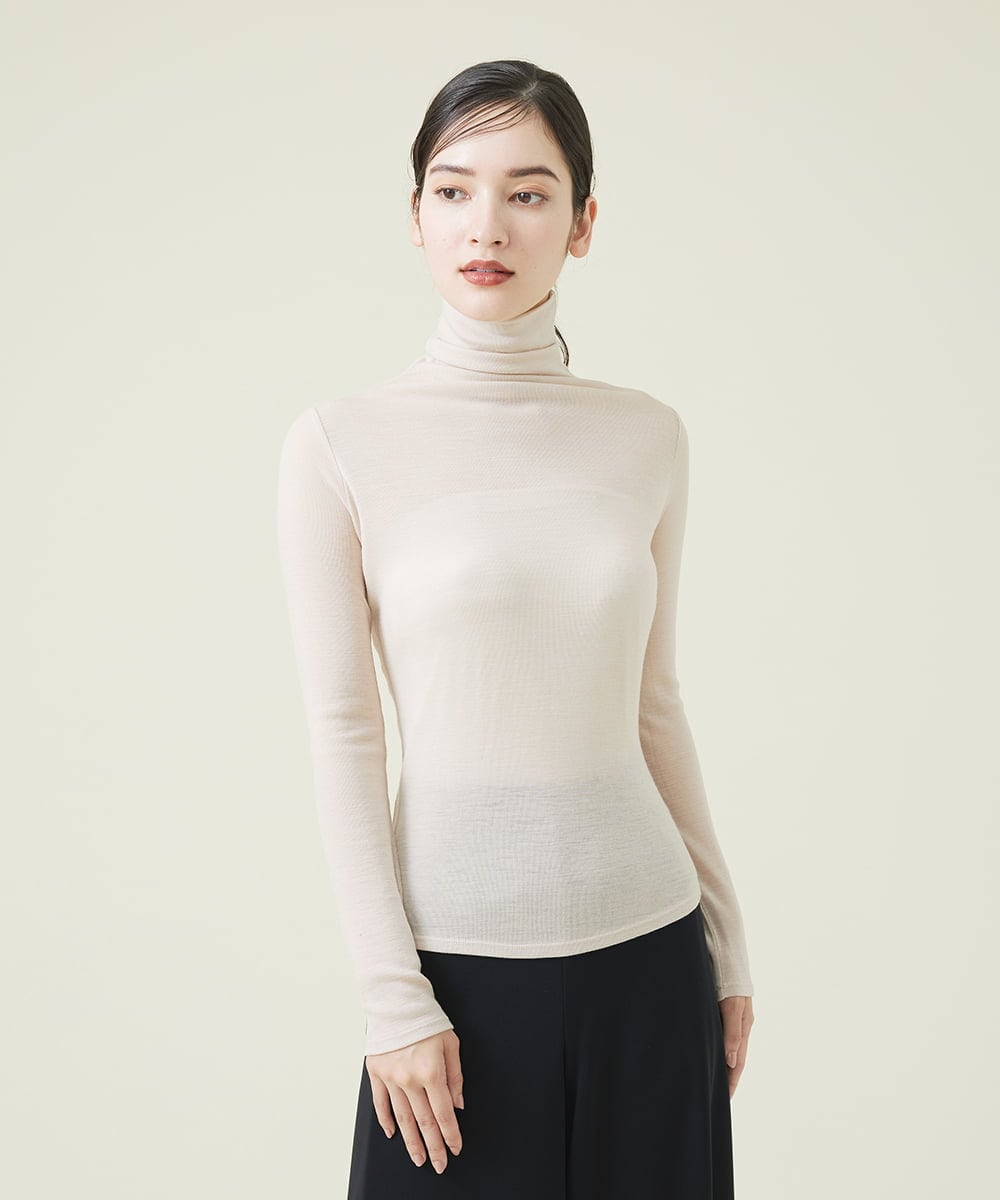 ハイネックウールカットソー(カットソー・Tシャツ) | Sybilla(シビラ ...