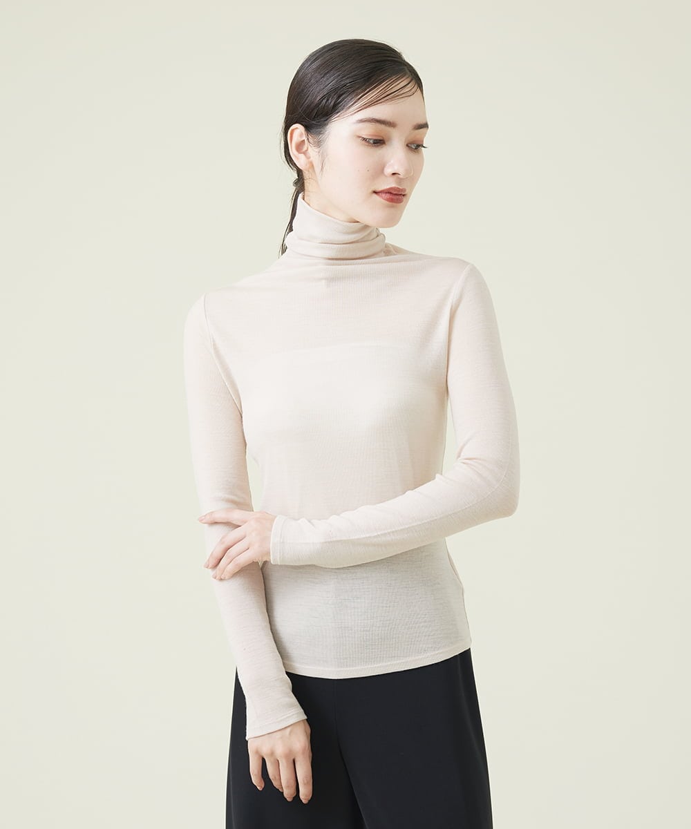 ハイネックウールカットソー(カットソー・Tシャツ) | Sybilla(シビラ ...