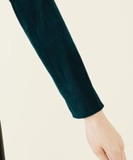 GBKAV74270 Sybilla(シビラ) フロッキーチュールボウタイ風カットソー グリーン