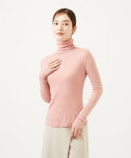 GBKCD71150 Sybilla(シビラ) ハイネックウールカットソー ライトピンク