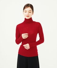 GBKCD71150 Sybilla(シビラ) 【早割10%OFF】ハイネックウールカットソー レッド