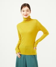 GBKCD71150 Sybilla(シビラ) 【早割10%OFF】ハイネックウールカットソー イエロー