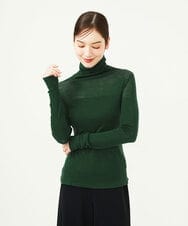GBKCD71150 Sybilla(シビラ) 【早割10%OFF】ハイネックウールカットソー カーキグリーン