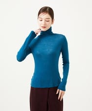 GBKCD71150 Sybilla(シビラ) ハイネックウールカットソー ブルー