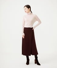 GBKCG71150 Sybilla(シビラ) ハイネックウールカットソー ペールピンク