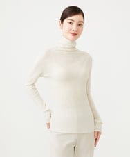 GBKCG71150 Sybilla(シビラ) ハイネックウールカットソー アイボリー