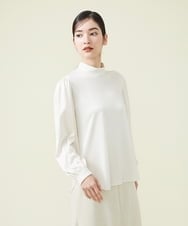 GBKCU24290 Sybilla(シビラ) リバーレーススタンドカラーカットソー アイボリー