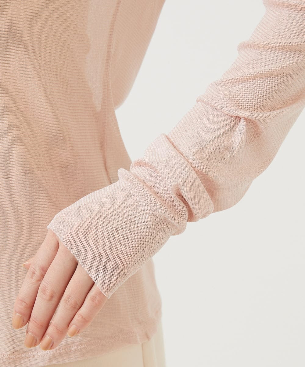 GBKEE07300 Sybilla(シビラ) シルクチュールシアータートル ペールピンク