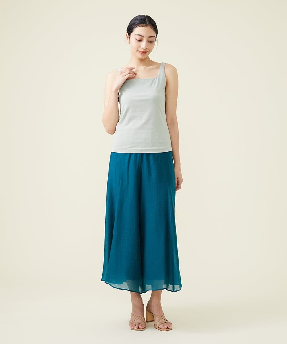 GBKES61120 Sybilla(シビラ) スクエアネックタンクトップ ペールグリーン