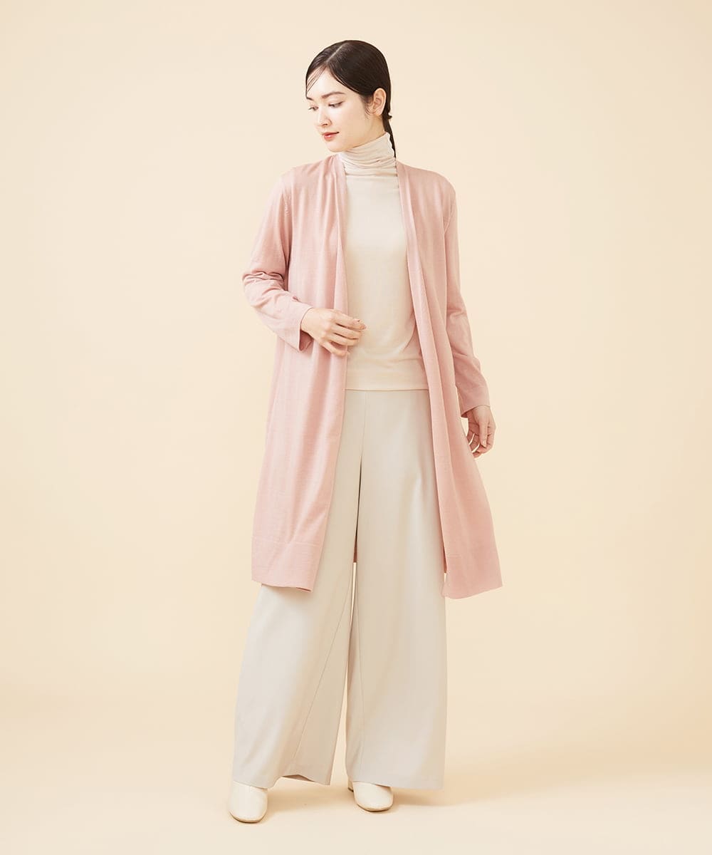 GBKEV29150 Sybilla(シビラ) テンセルカシミヤハイネックカットソー ライトベージュ