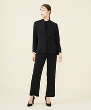 GBKEW31230 Sybilla(シビラ) 【メディア着用】タックデザインスタンドカラーカットソー ブラック