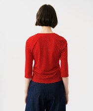 GBKGD01270 Sybilla(シビラ) ドットプリントカットソー レッド
