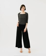 GBKGD01270 Sybilla(シビラ) ドットプリントカットソー ブラック