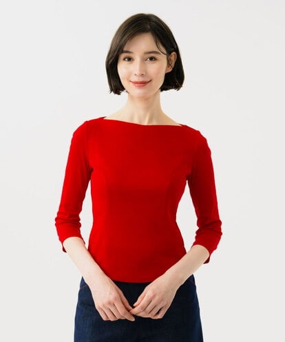 GBKGD02200  ボートネックカットソー