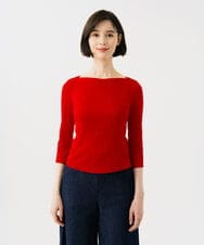 GBKGD02200 Sybilla(シビラ) ボートネックカットソー レッド