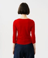 GBKGD02200 Sybilla(シビラ) ボートネックカットソー レッド