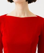 GBKGD02200 Sybilla(シビラ) ボートネックカットソー レッド