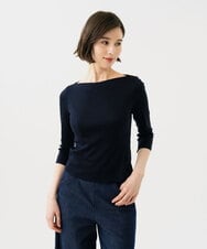 GBKGD02200 Sybilla(シビラ) ボートネックカットソー ネイビー