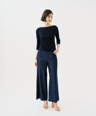 GBKGD02200 Sybilla(シビラ) ボートネックカットソー ネイビー