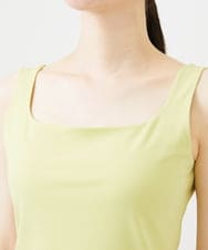 GBKGD70130 Sybilla(シビラ) スクエアネックタンクトップ ライトイエロー