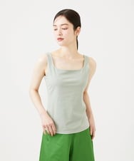 GBKGD70130 Sybilla(シビラ) スクエアネックタンクトップ ペールグリーン