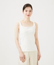 GBKGD70130 Sybilla(シビラ) スクエアネックタンクトップ ホワイト