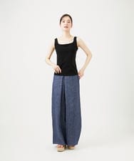 GBKGD70130 Sybilla(シビラ) スクエアネックタンクトップ ブラック