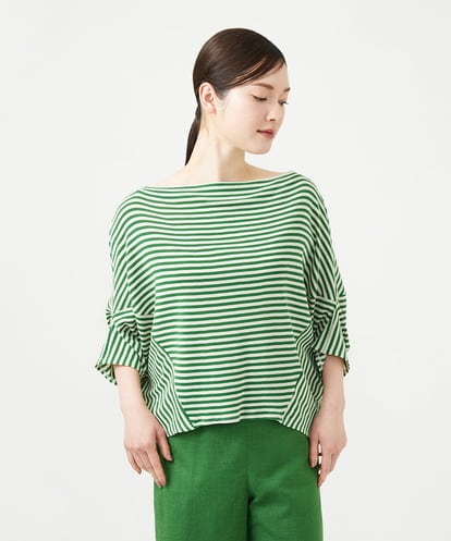 GBKGE02270 Sybilla ボーダードルマンカットソー