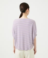 GBKGE02270 Sybilla(シビラ) ボーダードルマンカットソー パープル