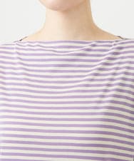 GBKGE02270 Sybilla(シビラ) ボーダードルマンカットソー パープル