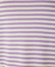 GBKGE02270 Sybilla(シビラ) ボーダードルマンカットソー パープル