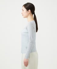 GBKGF01200 Sybilla(シビラ) コットンチュールカットソー ライトブルー