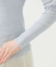 GBKGF01200 Sybilla(シビラ) コットンチュールカットソー ライトブルー